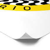 Rio de Janeiro Poster (Ecke)