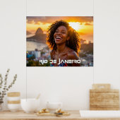 RIO DE JANEIRO POSTER (Küche)