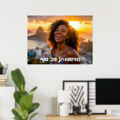 RIO DE JANEIRO POSTER (Heimbüro)
