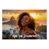 RIO DE JANEIRO POSTER (Vorderseite)