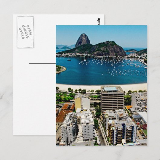 Rio de Janeiro Postkarte (Vorne/Hinten)