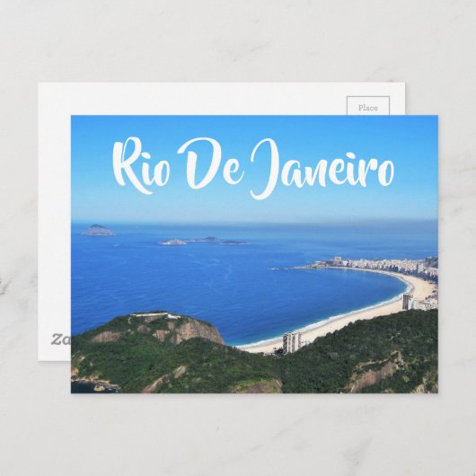 Rio De Janeiro Postkarte (Vorne/Hinten)