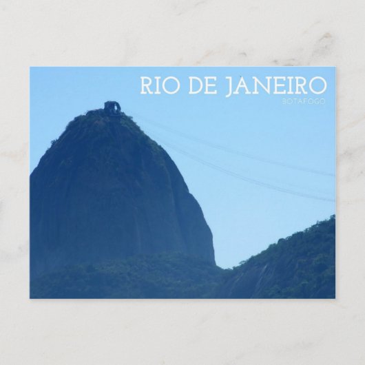 Rio de Janeiro Postkarte (Vorderseite)