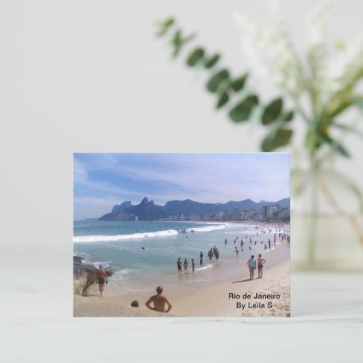 Rio De Janeiro Postkarte (Stehend Vorderseite)