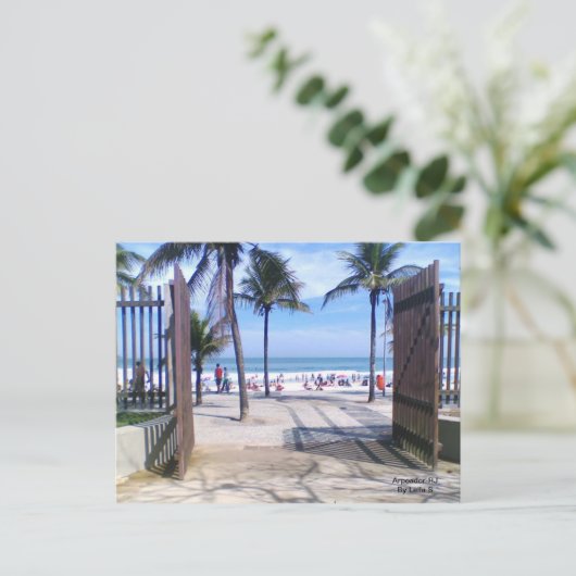 Rio de Janeiro Postkarte (Stehend Vorderseite)