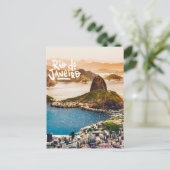 Rio De Janeiro Postkarte (Stehend Vorderseite)