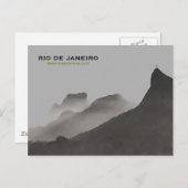 Rio de Janeiro schöne Stadt Postkarte (Vorne/Hinten)