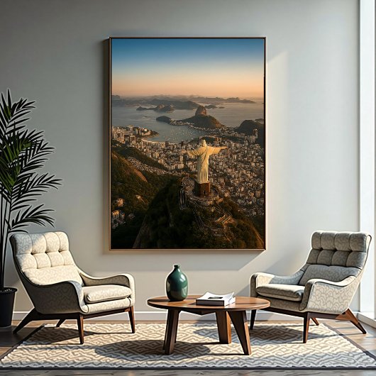 Rio de Janeiro Sonnenuntergang Poster