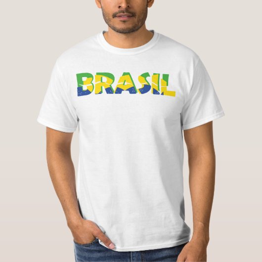Rio de Janeiro T-Shirt, brasilianisches Shirt, Bra T-Shirt (Vorderseite)