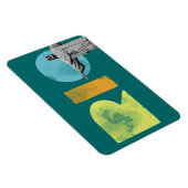 Rio de janeiro und Cristo redentor Magnet (Rechte Seite)