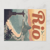 Rio de Janeiro Vibe Postkarte (Vorderseite)