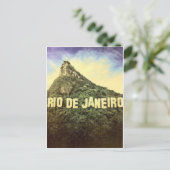 Rio de Janeiro Vintag Hollywood Postkarte (Stehend Vorderseite)