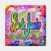 Rio de Janeiro Vista Express Magnet (Vorne)