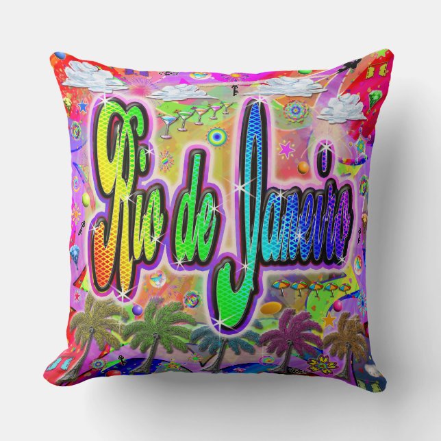 Rio de Janeiro Vista Express Pillow Kissen (Vorderseite)