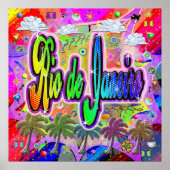 Rio de Janeiro Vista Express Poster (Vorne)