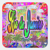 Rio de Janeiro Vista Express Sticker (Vorderseite)