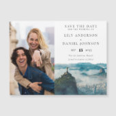 Rio de Janeiro Wedding Photo Save The Date Magneteinladung (Vorderseite)