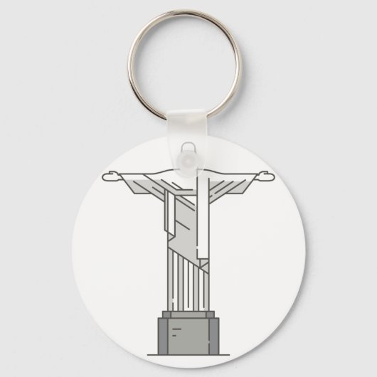 RIO DE JANEIRO World Sehenswürdigkeit Schlüsselanhänger (Vorderseite)