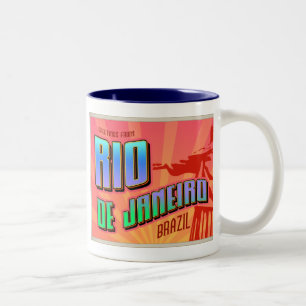 Rio de Janeiro Zweifarbige Tasse