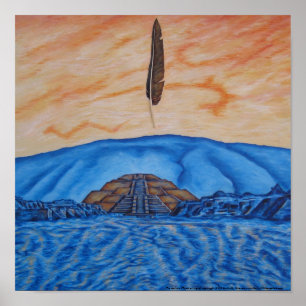 Rio de Luz (Fluss des Lichtes) Poster