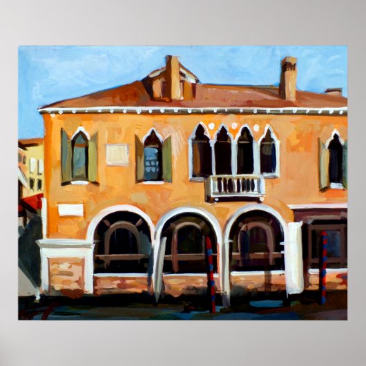 Rio de Malcanton Original Malerei Poster (Vorne)