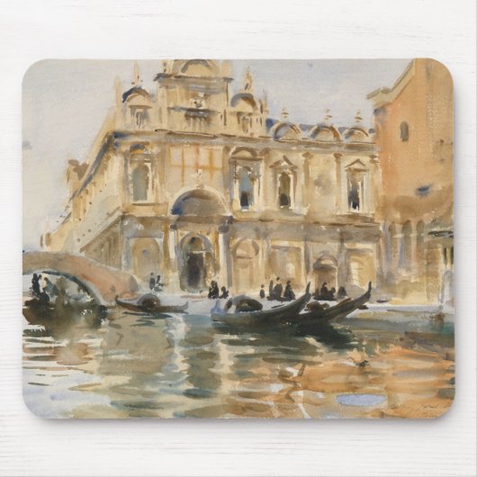 Rio dei Mendicanti, Venedig von John Singer Sargen Mousepad (Vorne)