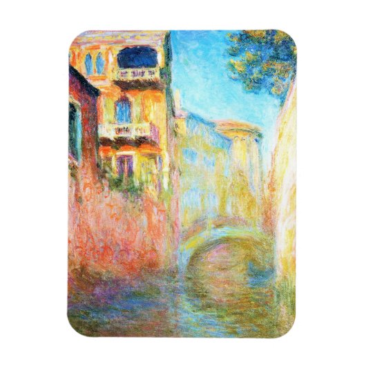 Rio della Salute Claude Monet Magnet (Vertikal)