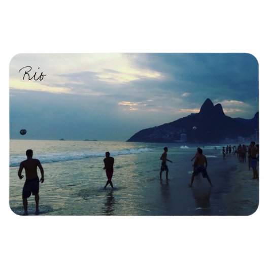 Rio futbol magnet (Horizontal)