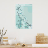 Rio Grande 20 x 30 Poster (Küche)