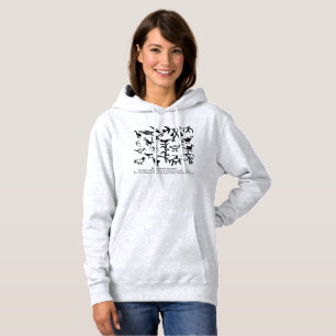 Rio Grande Bird Petroglyphs Hoodie