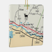 Rio Grande City TX Keramikornament (Rechts)