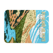 Río Grande del Norte Nationales Monument New Mexic Magnet (Horizontal)