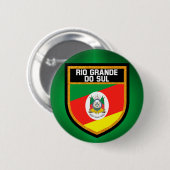 Rio Grande do Sul Flag Button (Vorne & Hinten)