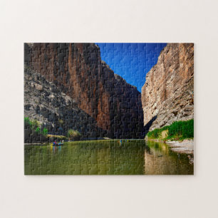 Rio Grande Fluss Texas. Puzzle