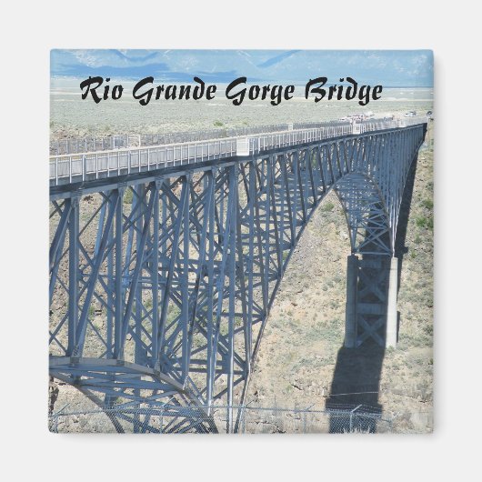Rio Grande Gorge Bridge Magnet (Vorne)