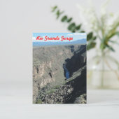 Rio Grande Gorge Postkarte (Stehend Vorderseite)