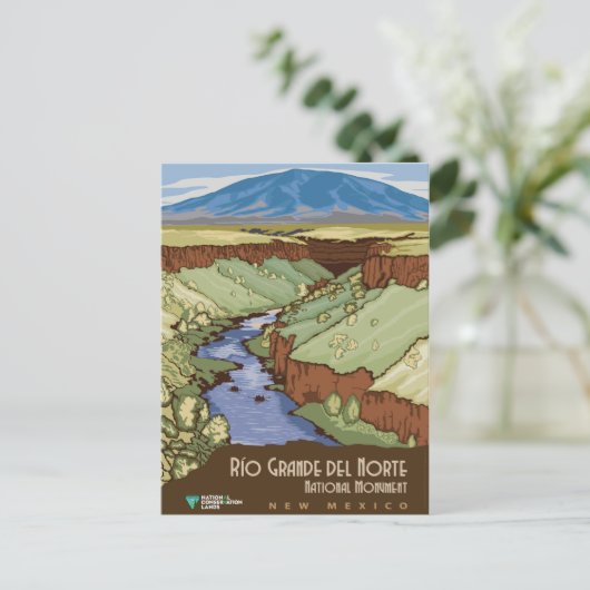 Rio Grande Postkarte (Stehend Vorderseite)