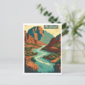 Rio Grande Postkarte (Stehend Vorderseite)