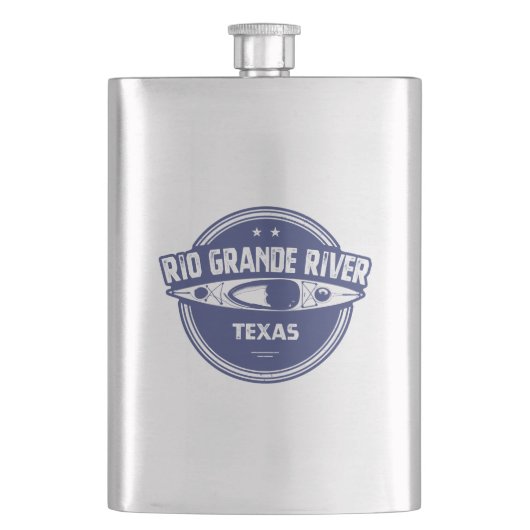 Rio Grande River, Texas Flachmann (Vorderseite)