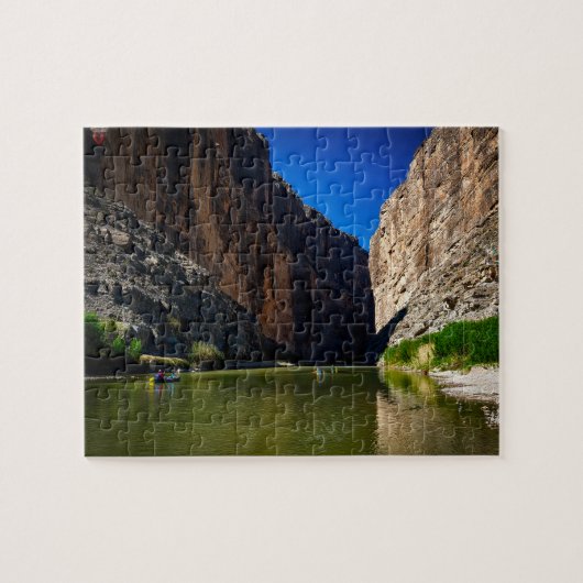 Rio Grande River Texas Puzzle (Horizontal)