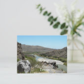 Rio Grande, Texas/Landschaft Postkarte (Stehend Vorderseite)