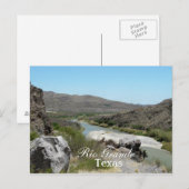 Rio Grande, Texas/Landschaft Postkarte (Vorne/Hinten)
