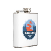 Rio Grande Wild und Landschaftlicher Fluss Flachmann (Rechts)