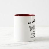Rio Grandecutthroat-Tasse Zweifarbige Tasse (Mittel)