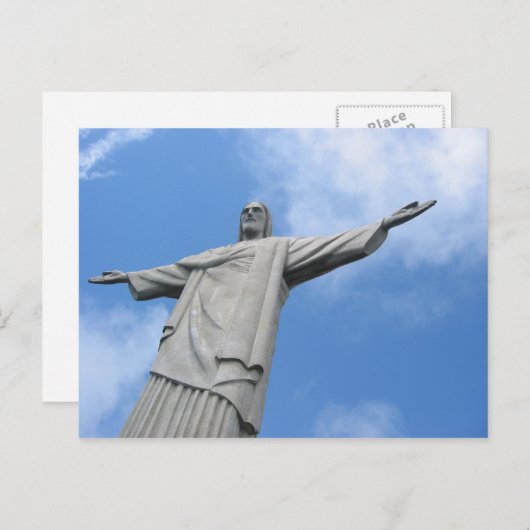 Rio jesus postkarte (Vorne/Hinten)