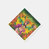 Rio Karneval Tänzerin Serviette (Ecke)