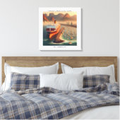 RIO MARAVILHA - Impressão em tela Leinwanddruck (Insitu (Schlafzimmer))