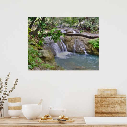 Rio Mesillos in San Luis Potosi, Mexiko-Poster Poster (Küche)