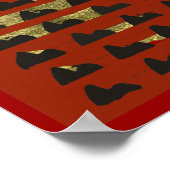 Rio moderne Kunst SugarLoaf Poster (Ecke)