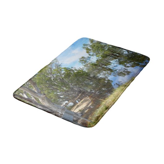 Río Murray Australia, Gum Trees Badematte (Schrägansicht)